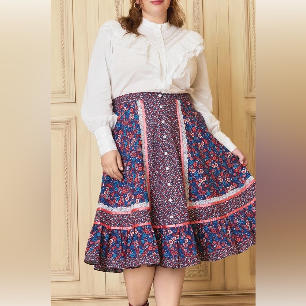 GUNNE SAX for ModCloth's Isabella Midi Skirt